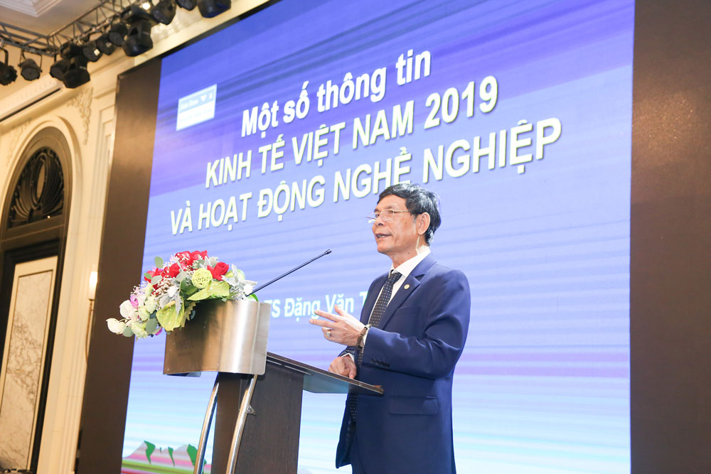 PGS.TS Đặng Văn Thanh, Chủ tịch Hội Kế toán và Kiểm toán Việt Nam chia sẻ về thông tin kinh tế trong nước và quốc tế 9 tháng đầu 2019